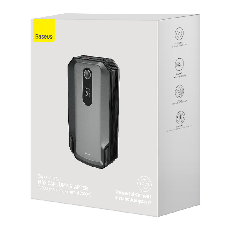 Baseus Jump Starter 20000mah baseus Jump Starter 2000a baseus 20000mah Car Jump Starter Power Bank 2000a